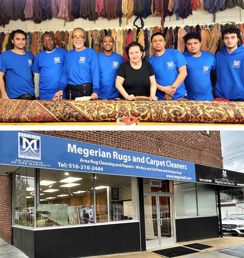 megerian rugs and carpet cleaning team pic